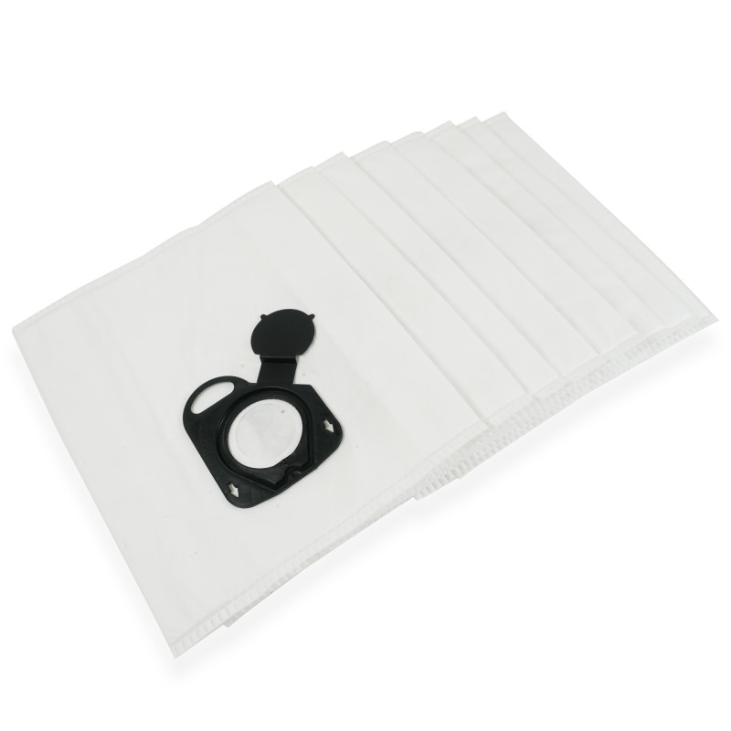 Distri+ - Lot de 8 sacs pour aspirateur traineau microfibre Hygiène+ - compatible avec Rowenta SILENCE FORCE (SERIE) 4A, X-TRE