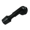 Distri+ - Brosse meuble ronde universelle pour aspirateur allant sur des tubes de diamètre 30 à 38 mm - Largeur 8 cm