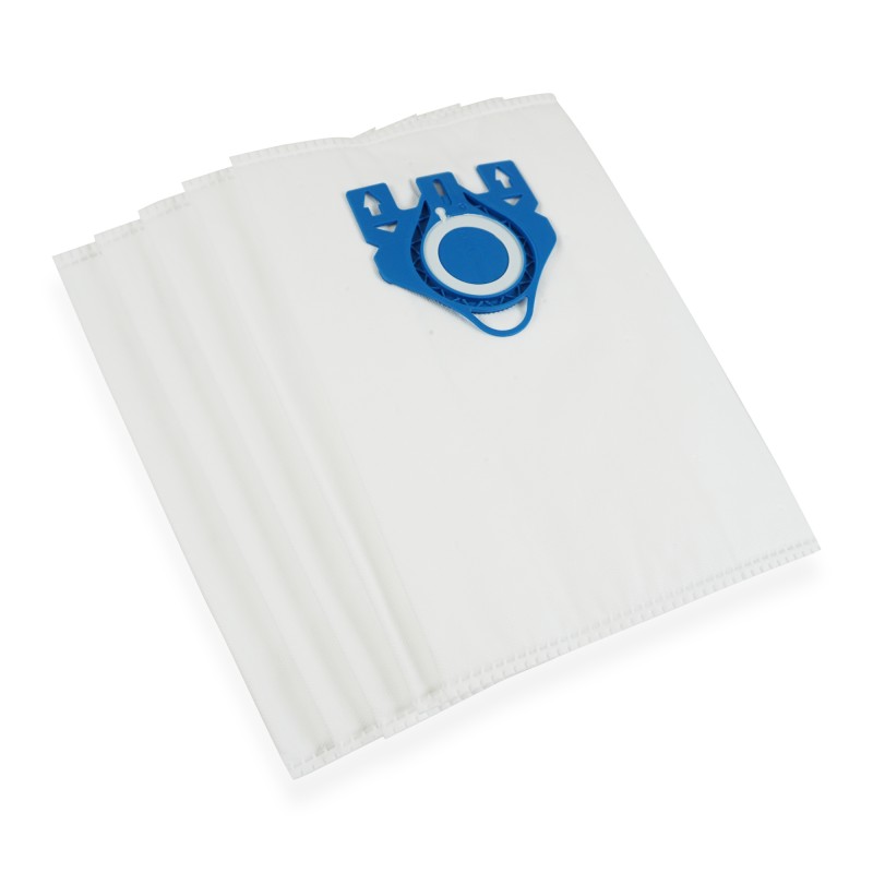 Distri+ - Sac aspirateur microfibre à poussières - HyClean Pure GN 3D - lot de 5 - compatible avec Miele Classic C1, Complete