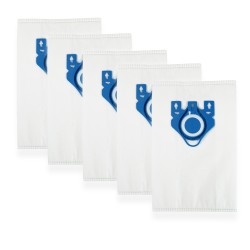 Distri+ - Sac aspirateur microfibre à poussières - HyClean Pure GN 3D - lot de 5 - compatible avec Miele Classic C1, Complete