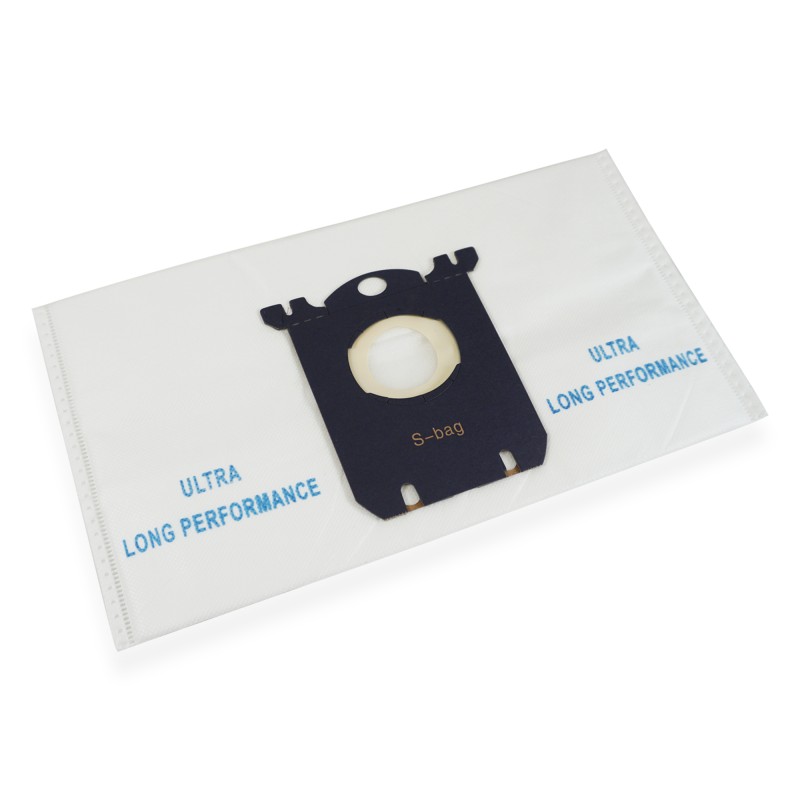 Distri+ - Sac aspirateur microfibre poussière non tissé - ultra long - compatible avec Philips Performer, Electrolux E201SM