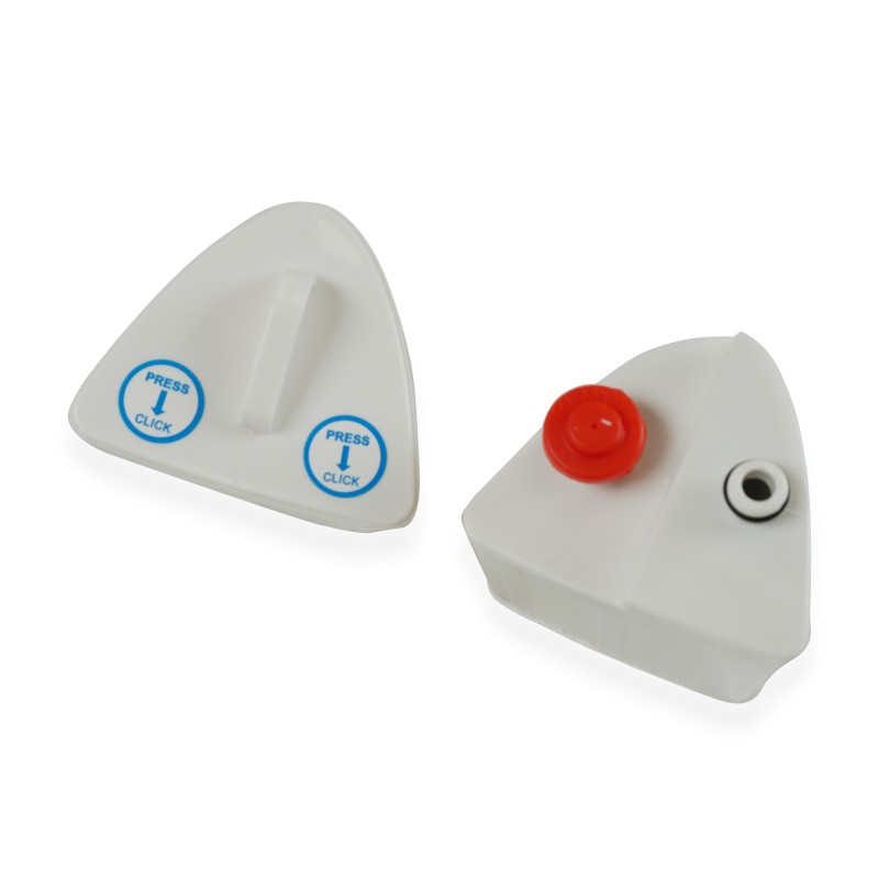 Distri+ - Lot de 2 cartouches filtrantes anti-calcaire – référence d'origine XD9030E0