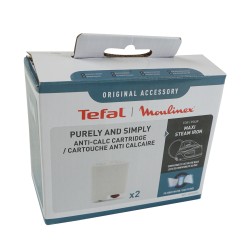 Distri+ - Lot de 2 cartouches filtrantes anti-calcaire – référence d'origine XD9030E0