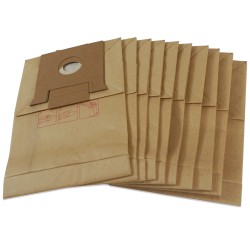 Distri+ - Sac aspirateur compatible ROWENTA AMBIA après 2001, RO220, RO225, RO230, RO240, ZR470 - La pochette de 10 sacs papier