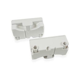 Distri+ - Lot de 2 cassettes/cartouches anti- calcaire pour centrale vapeur - Anti-kalkcassette - compatible avec DOMO