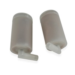 Distri+ - Lot de 2 cassettes/cartouches anti- calcaire pour centrale vapeur - Anti-kalkcassette - compatible avec DOMO