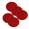 Distri+ - Lot de 5 Superpads rouge 406 mm (16") - disque de nettoyage par pulvérisation pour monobrosse et autolaveuse - frict