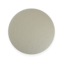 Distri+ - Lot de 5 Superpads Blanc 406 mm (16") - disque de Polissage non abrasif pour monobrosse et autolaveuse - finition bri