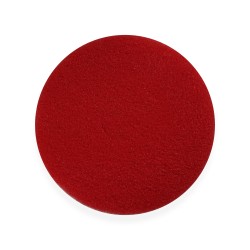 Distri+ - Lot de 5 Superpads rouge 432 mm (17") - disque de nettoyage par pulvérisation pour monobrosse et autolaveuse - frict
