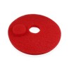 Distri+ - Lot de 5 Superpads rouge 432 mm (17") - disque de nettoyage par pulvérisation pour monobrosse et autolaveuse - frict