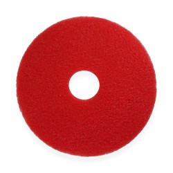 Distri+ - Lot de 5 Superpads rouge 432 mm (17") - disque de nettoyage par pulvérisation pour monobrosse et autolaveuse - frict