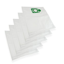 Distri+ - Sacs aspirateur compatible avec Numatic NVM2A, NVM2B, NVM2C, Charles, Georges, NVQ370 - 15 litres - La Pochette de 5