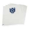 Distri+ - Sac aspirateur microfibre à poussières - lot de 5 - compatible avec Miele Classic C1, Complete C2, C3 - Large