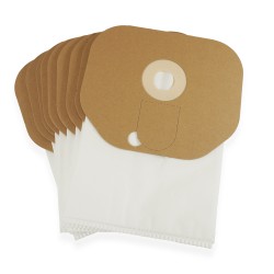 Distri+ - Sac aspirateur en microfibre - compatible avec Ghibli dorsal voyager 4 - la pochette de 10 sacs - alternative à la r