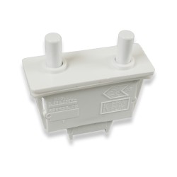 Distri+ - Bouton/interrupteur marche/arrêt pour lumière de réfrigérateur-congélateur-freezer - 3 cosses