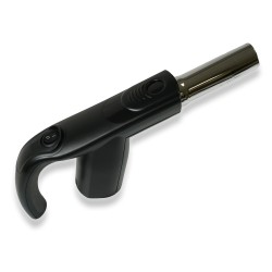 Distri+ - Poignée ergonomique ø 32 mm pour aspirateur Plastiflex - compatible avec Lectriflex, central vac, cyclovac