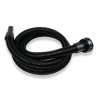 Distri+ - Flexible complet pour aspirateur avec poignée - ø 32 mm - Longueur 2,20 m - Compatible avec Eurosteam 2600 et 3900