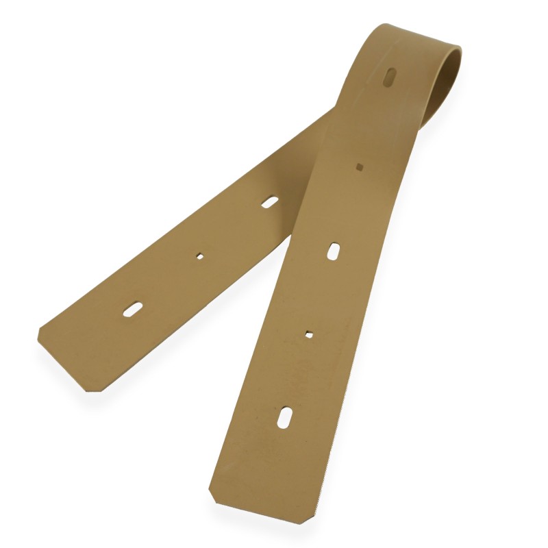 Distri+ - Bavette arrière en caoutchouc PARA pour autolaveuse - compatible avec Wirbel/GHIBLI RAPID 15 M 38 BC - 604 x 49 x 2