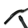 Distri+ - Flexible/tuyau complet de remplacement pour aspirateur - avec poignée - longueur 1,90 m - ø 35 mm