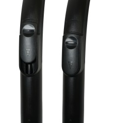 Distri+ - Flexible/tuyau complet de remplacement pour aspirateur - avec poignée - longueur 1,90 m - ø 35 mm