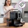 Distri+ - Couvercle de réservoir à grains pour machine à café/cafetière avec joint d'étanchéité - haute résistance