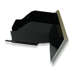 Bac/récipient de récupération du marc à café pour machine à café/cafetière - façade grise - Compatible avec Delonghi A