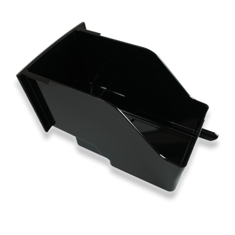 Bac/récipient de récupération du marc à café pour machine à café/cafetière - façade grise - Compatible avec Delonghi P