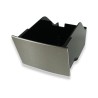 Bac/récipient de récupération du marc à café pour machine à café/cafetière - façade grise - Compatible avec Delonghi P