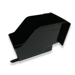 Bac/récipient de récupération du marc à café pour machine à café/cafetière - façade grise - Compatible avec Delonghi P