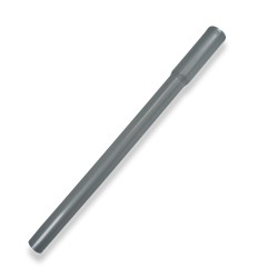 Distri+ - Tube d'aspirateur en aluminium ø 32 mm - rallonge de tuyau longueur 500 mm - gris clair - compatible avec Nilfisk, A