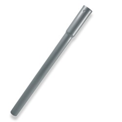 Distri+ - Tube d'aspirateur en aluminium ø 32 mm - rallonge de tuyau longueur 750 mm - gris clair - compatible avec Nilfisk, A