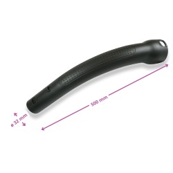 Distri+ - Poignée de flexible, poignée de tuyau ergonomique pour aspirateur - ø 32 mm - longueur 50 cm - compatible avec Bos