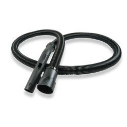 Distri+ - Flexible/tuyau complet de remplacement noir pour aspirateur - avec poignée - longueur 2,20 m - ø 35 mm