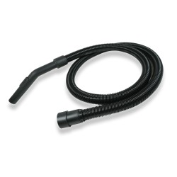 Distri+ - Flexible/tuyau complet de remplacement noir pour aspirateur - avec poignée - longueur 2,20 m - ø 35 mm