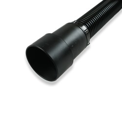 Distri+ - Flexible/tuyau complet de remplacement noir pour aspirateur - avec poignée - longueur 2,20 m - ø 35 mm