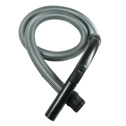 Distri+ - Flexible complet de rechange / tuyau de remplacement avec poignée pour aspirateur - longueur 1,8 m - diamètre 35 mm