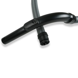 Distri+ - Flexible complet de rechange / tuyau de remplacement avec poignée pour aspirateur - longueur 1,8 m - diamètre 35 mm