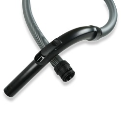 Distri+ - Flexible complet de rechange / tuyau de remplacement avec poignée pour aspirateur - longueur 1,8 m - diamètre 35 mm