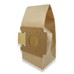 Distri+ - Sac aspirateur papier compatible avec Moulinex Powerpack, BQ1, BQ2, BQ3, Effimax, DJ1, DJ5, ADJ - Prairea