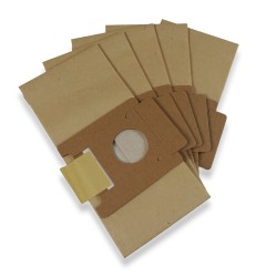 Distri+ - Sac aspirateur papier compatible avec Moulinex Powerpack, BQ1, BQ2, BQ3, Effimax, DJ1, DJ5, ADJ - Prairea